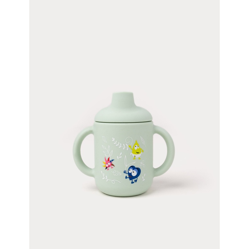 Babblarna, Silicone Cup with Lid, In Nature