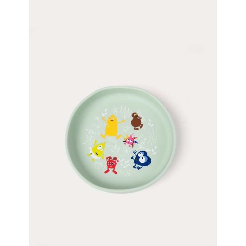 Babblarna, Silicone Plate, In Nature