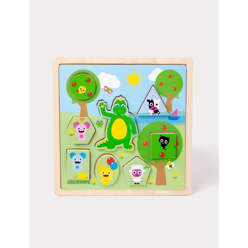 Bolibompa, Puzzle, 2-in-1 Summer & Winter