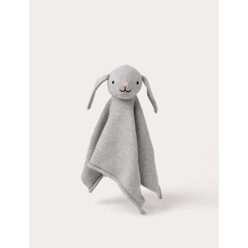 Teddy Baby, Baby Blanket, Bunny, Knitted