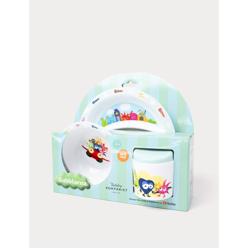 Babblarna, Dinner Set, 3 Pieces