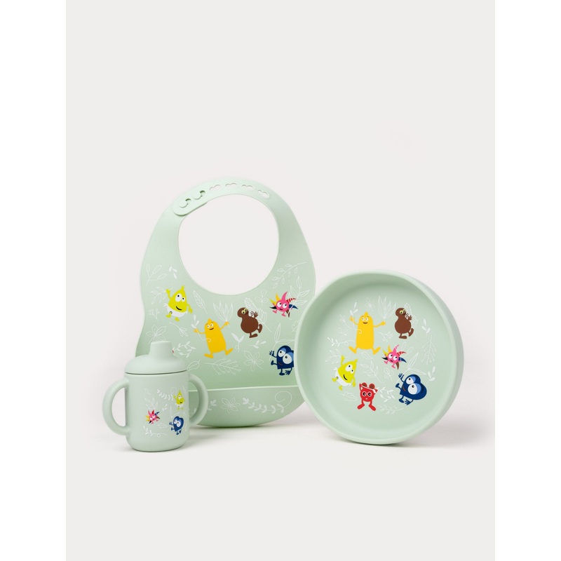 Babblarna, Dinner Set in Silicone