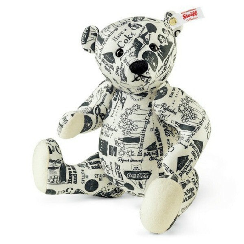 Coca-Cola Heritage Pattern bear (28 cm)