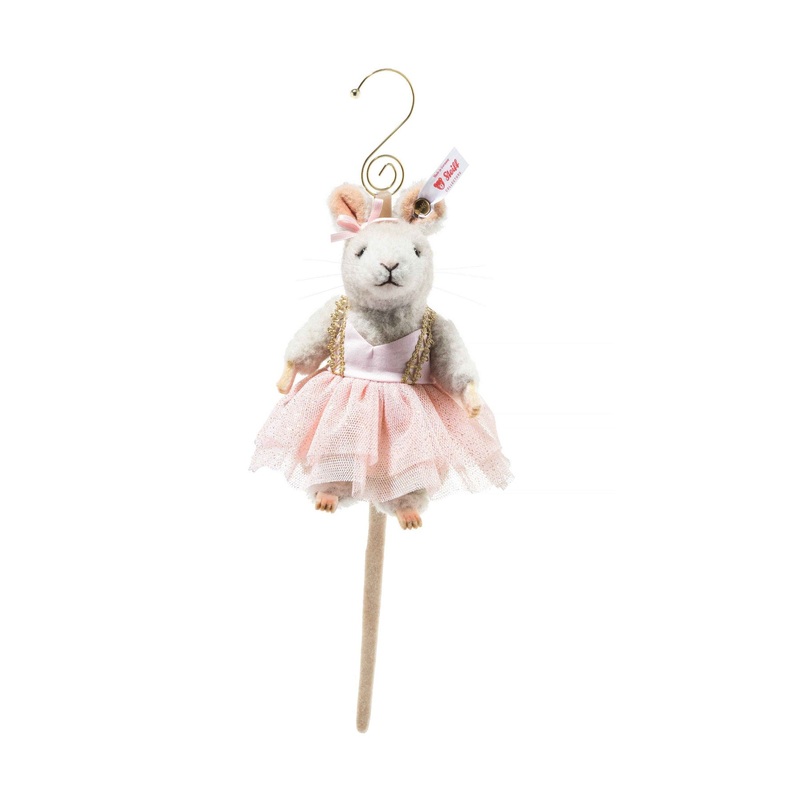 Ballerina mouse ornament (11 cm)