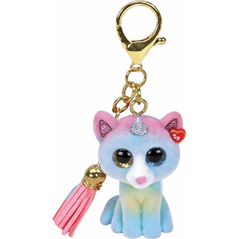 Heather the Multicolor Caticorn Mini Boos Clip