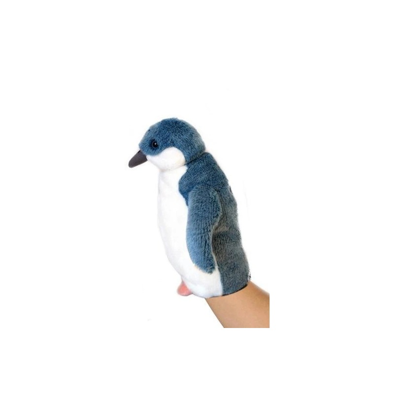 Blue Penguin Puppet with Sound