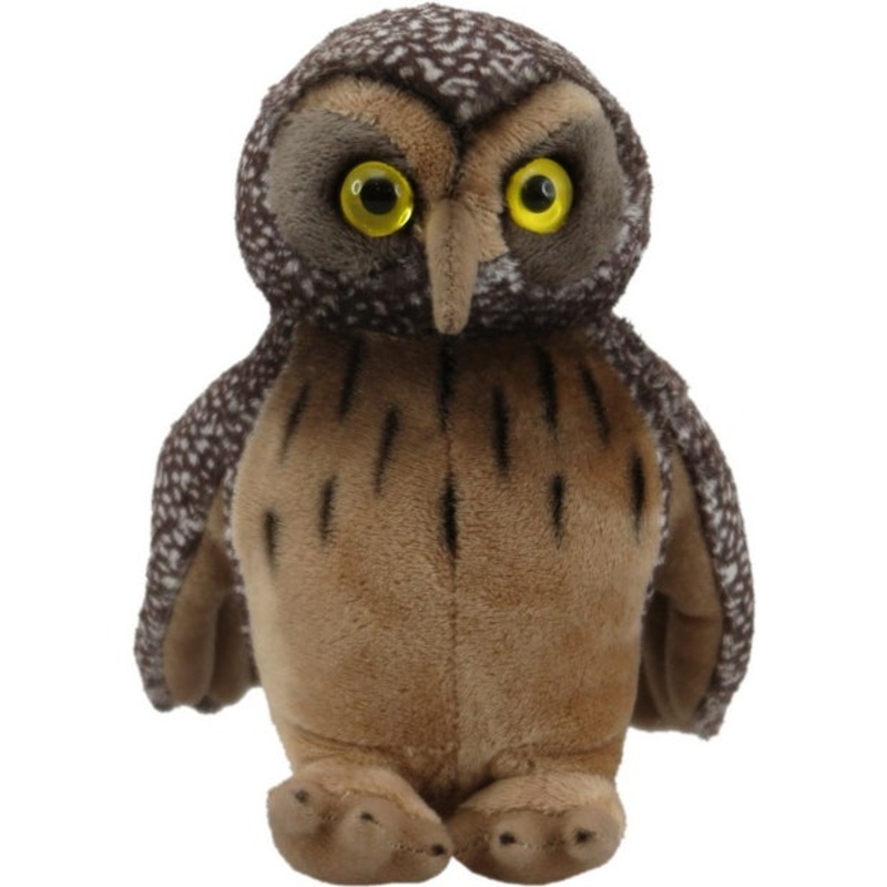 Morepork Bird w/sound 15cm