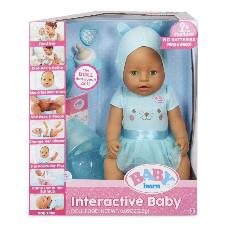 BB BABY BORN INTERACTIVE BABY GIRL
