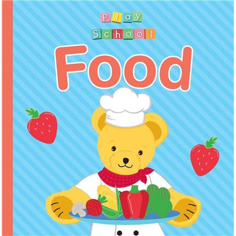 BOOK ABS KIDS PLAY SCHOOL FOOD