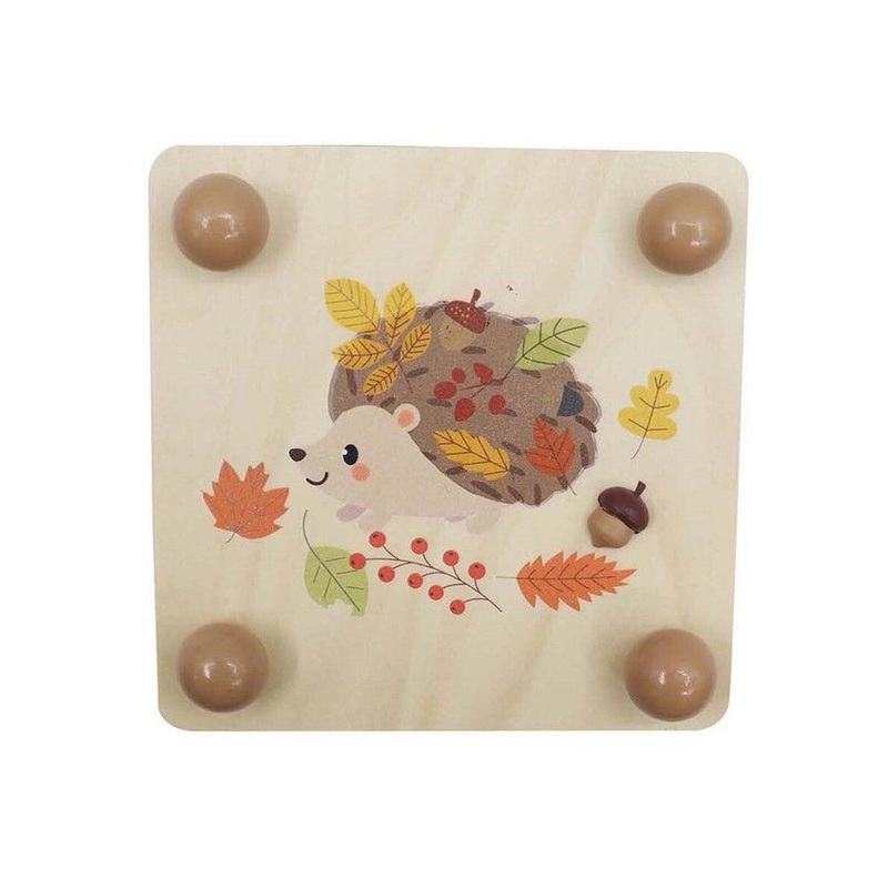 WOODEN FLOWER PRESS ECHIDNA