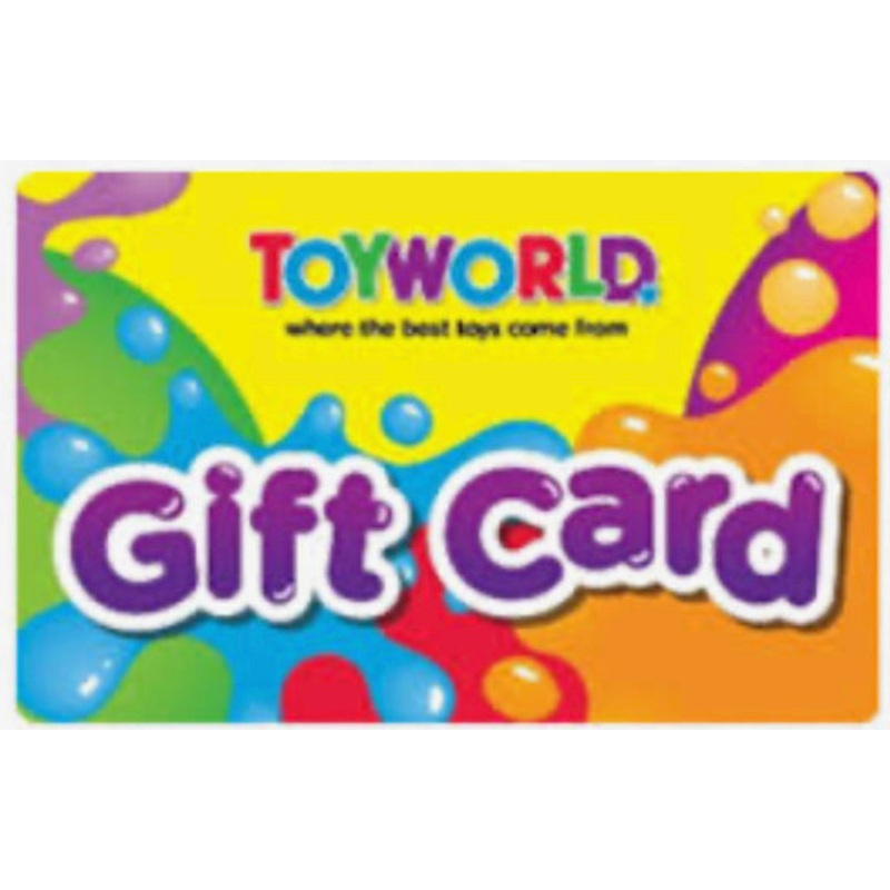 $200.00 TOYWORLD GIFT CARD