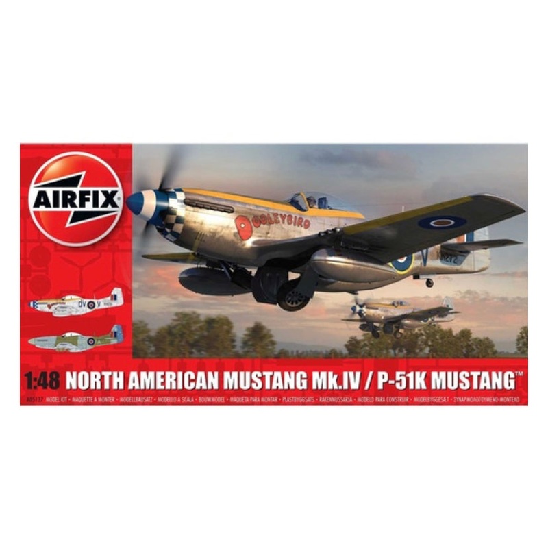Airfix 1:48 North American Mustang Mk.Iv