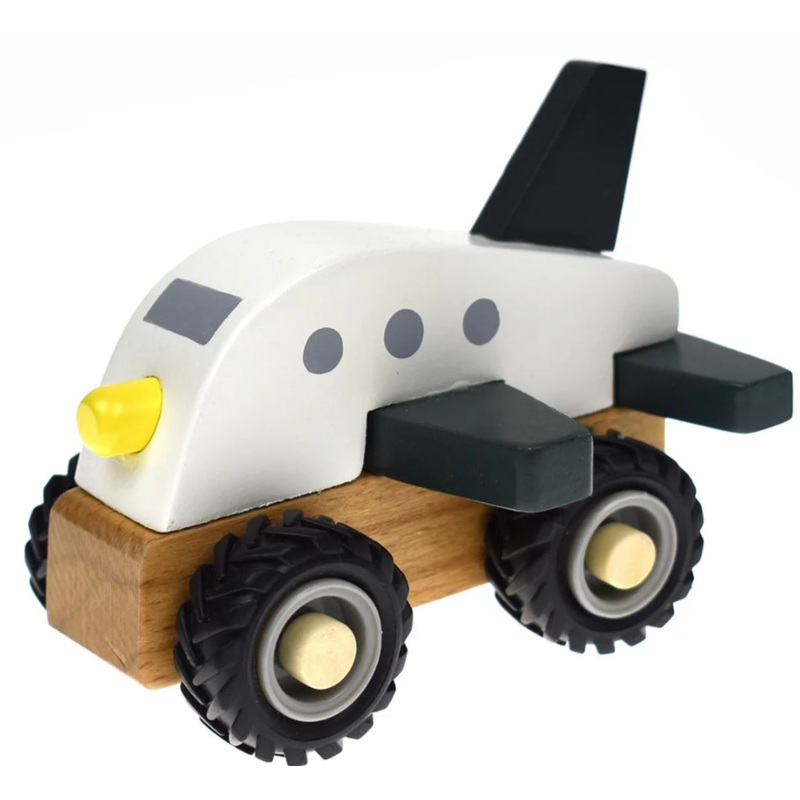Wooden Plane White