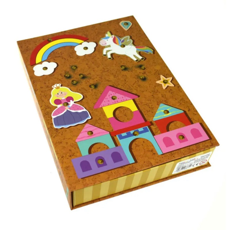 Wooden Tap-A-Shape Unicorn/Princess