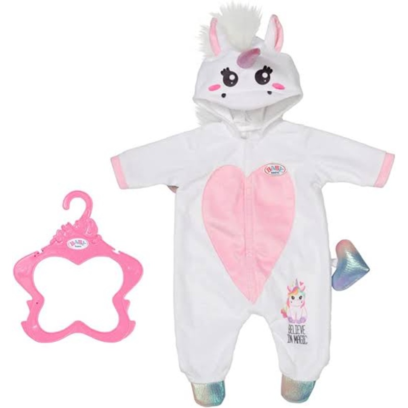 BB BABY BORN ONESIE UNICORN W/WINGS