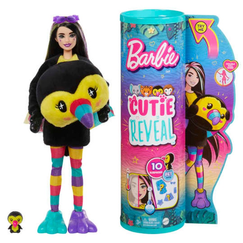 Brb Color Reveal Jungle Bright Toucan
