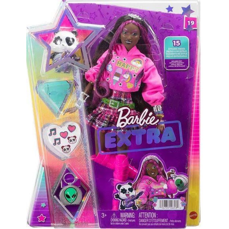 Brb Fashionistas Extra Doll Dlx Ast