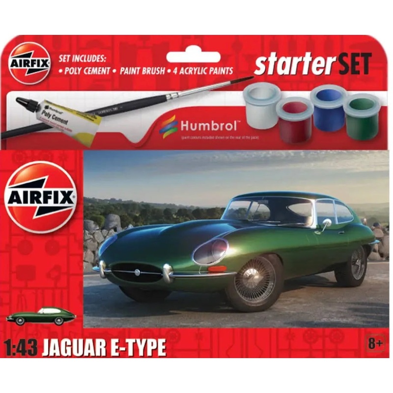 Airfix 1:43 Starter Set Jaguar E-Type