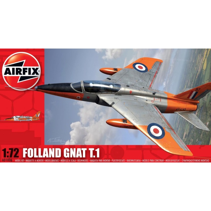 AIRFIX 1/72 FOLLAND GNAT