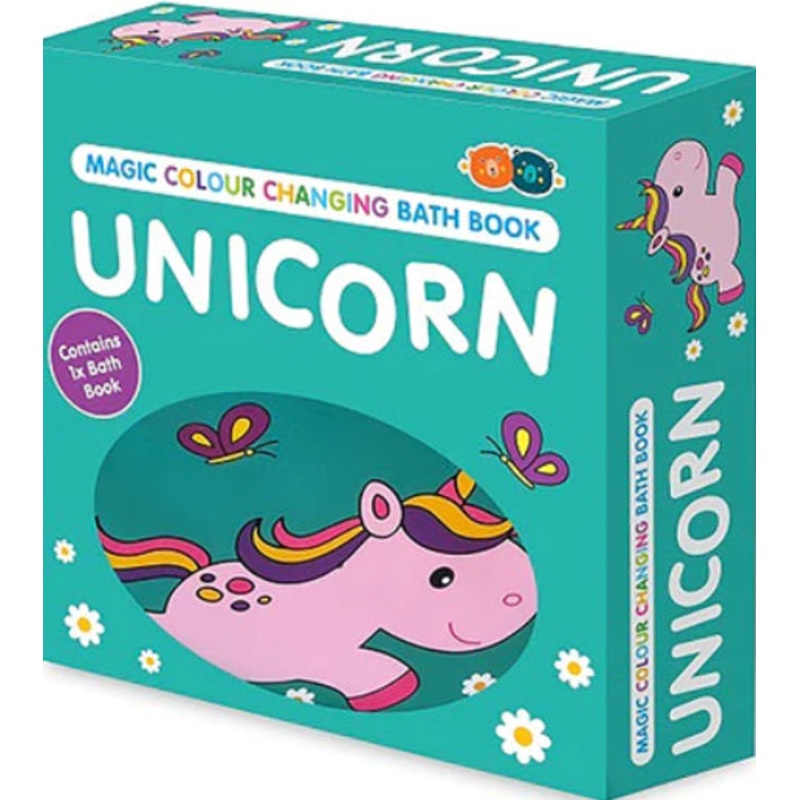 Bath Time Magic Color Book Unicorn