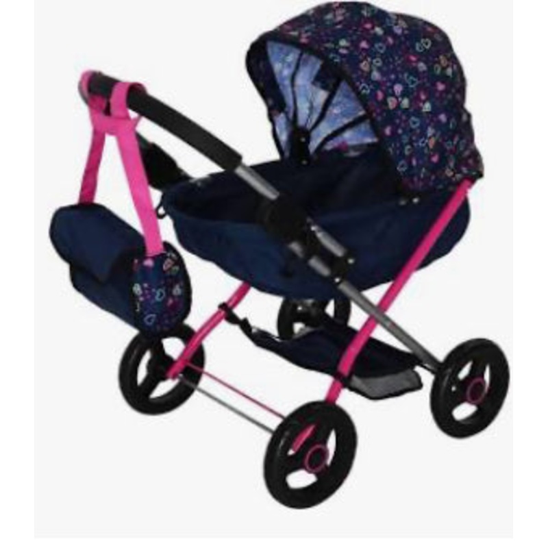 BAYER COSY DOLL PRAM CONFETTI