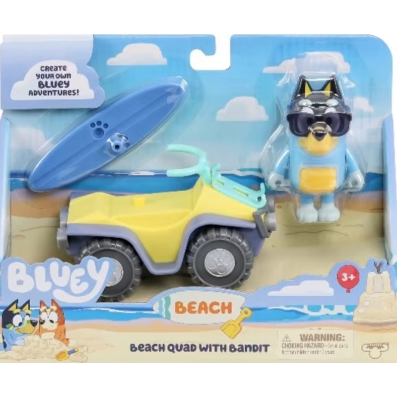 BLUEY S9 VECHILE & FIGURE AST