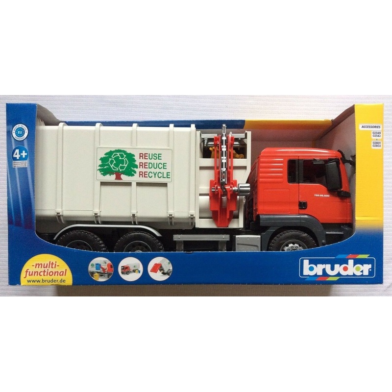 Bruder 1:16 Tgs Garbage Truck S/Loading