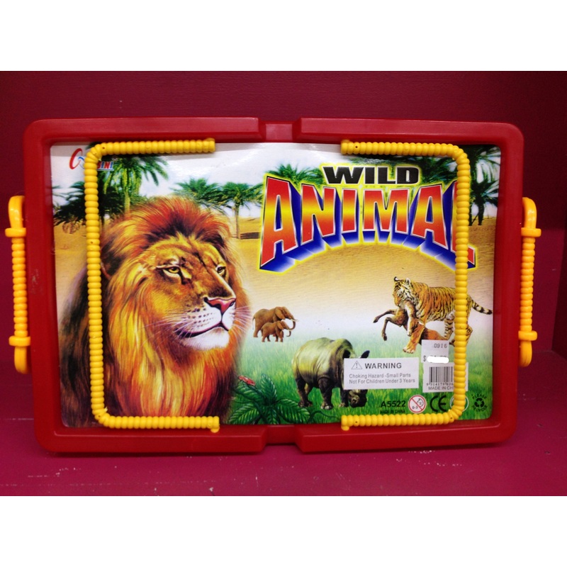 CARRY BOX OF WILD ANIMALS