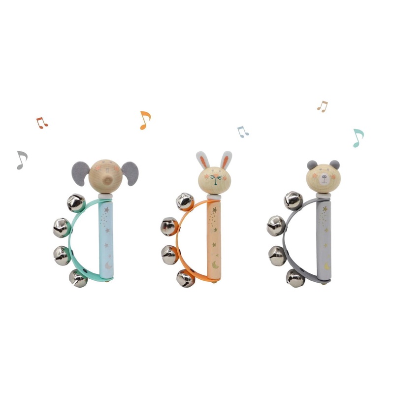 Wooden Handbell Animal Calm & Breezy
