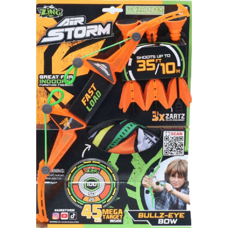 AIR STORM BULLZ-EYE BOW AND TARGET