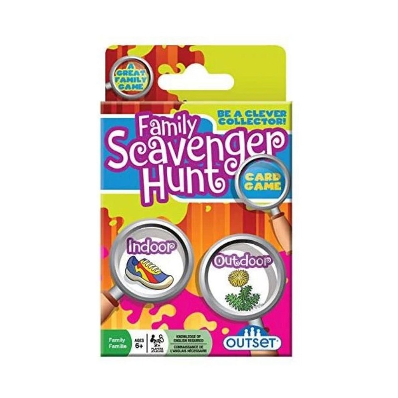 CARD GAME FAMILY SCAVENGER HUNT