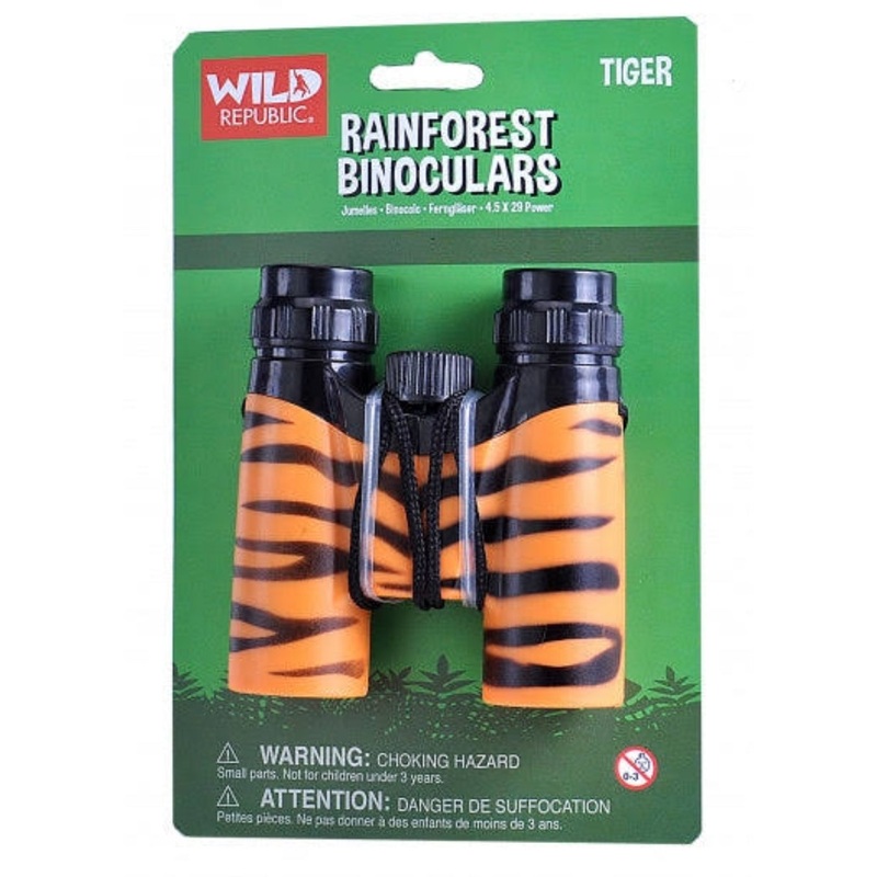 BINOCULARS ANIMAL PRINT TIGER
