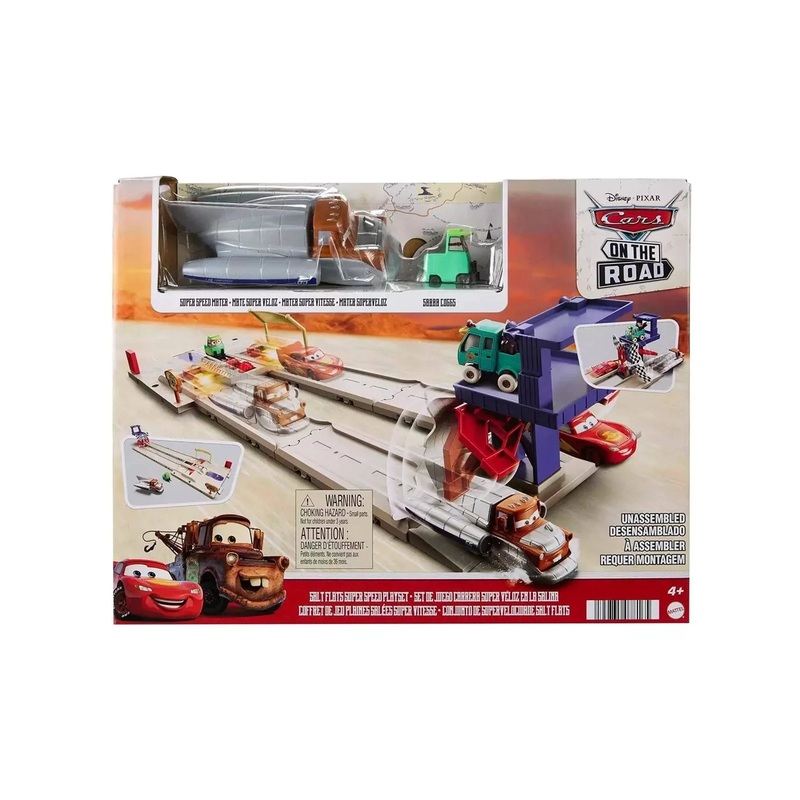 Cars On The Road Salt Flats Playset