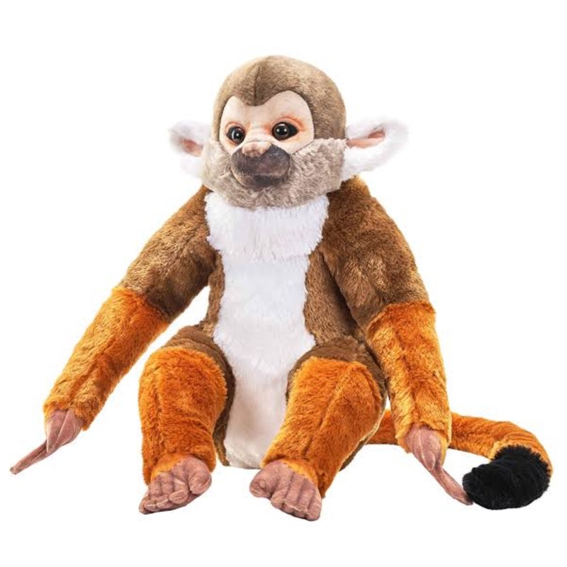 WILD ARTIST PLUSH SQUIRREL MONKEY