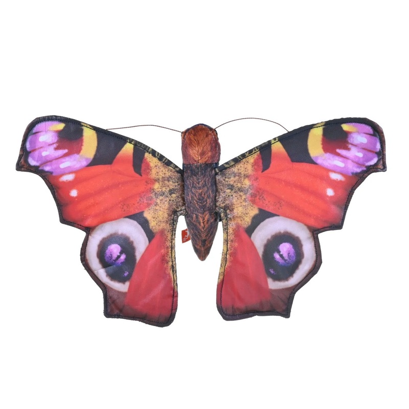WILD PLUSH BUTTERFLY EUROPEAN PEACOCK