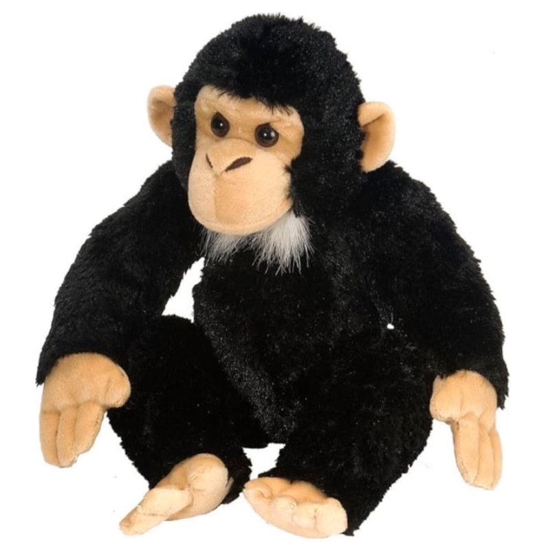 WILD PLUSH CHIMP 12"