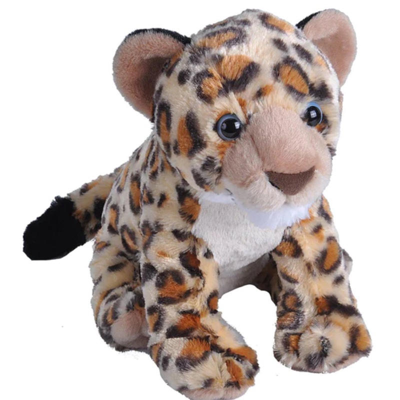 WILD PLUSH LEOPARD CUB