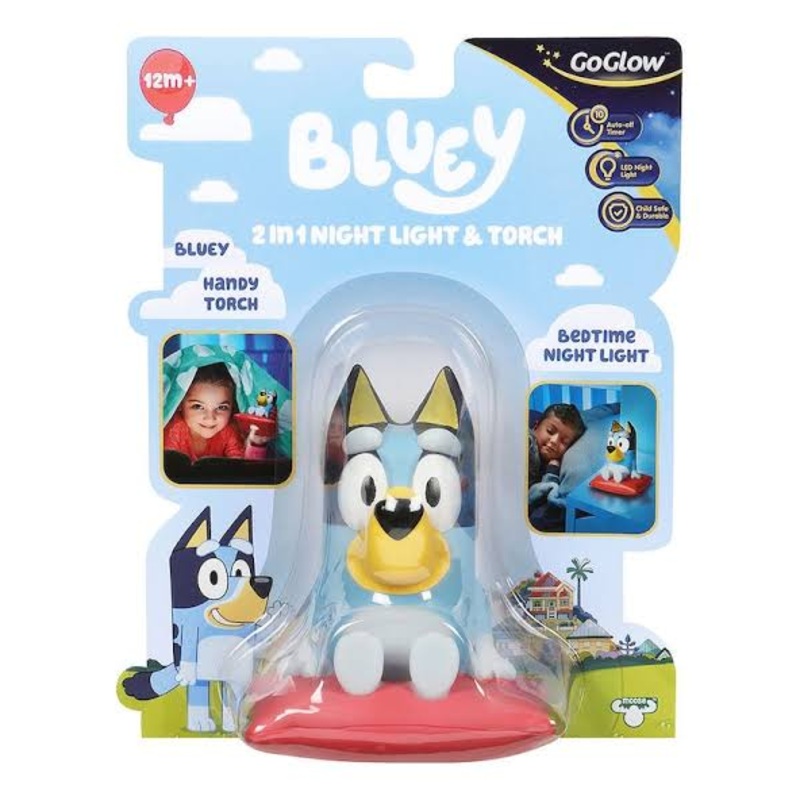 BLUEY 2 IN 1 NIGHT LIGHT & TORCH BLUEY