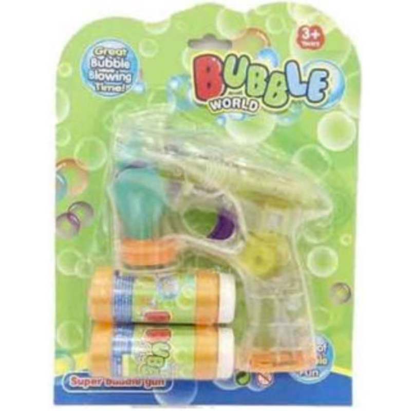 BUBBLE GUN B/O AST