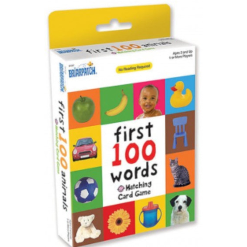 CARD GAME FIRST 100 WORDS MATCHING