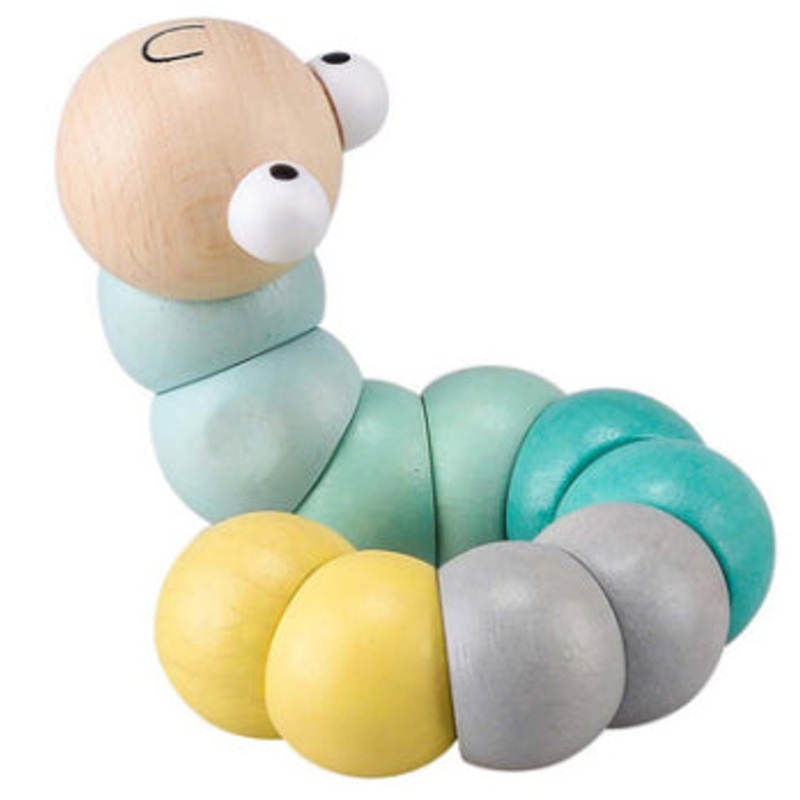WOODEN CALM & BREEZY JOINTED WORM