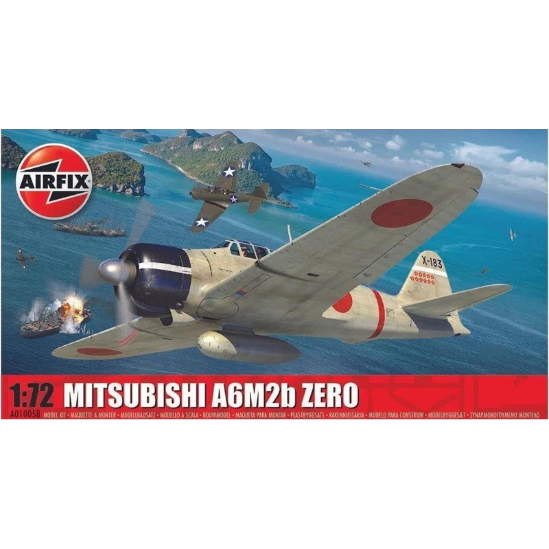 Airfix 1:72 Mitsubishi A6M2B Zero