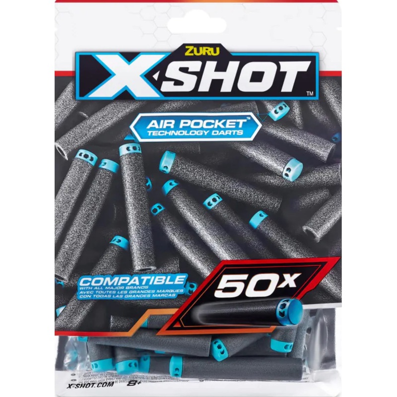 XSHOT 50PK ELITE DART REFILS