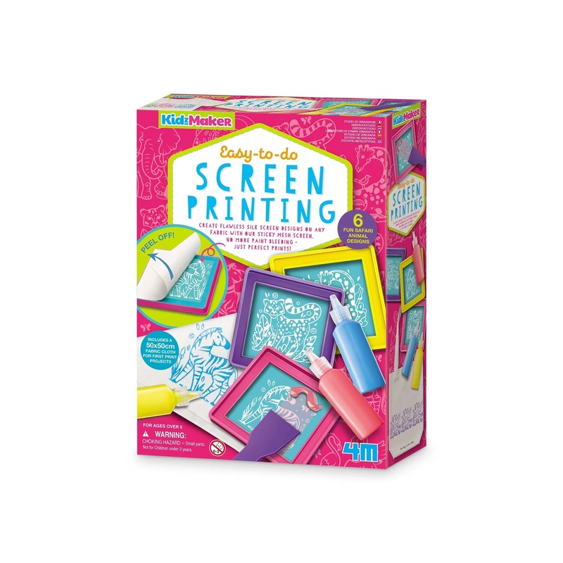4M KIDZMAKER EASY TO DO SCREEN PRINTING