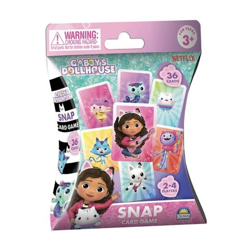 Card Game Snap Gabby'S Dollhouse