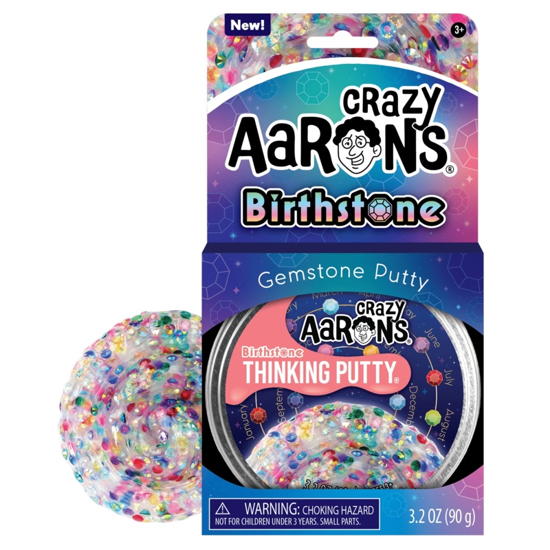 AARON'S PUTTY TRENDSETTERS BIRTHSTONE
