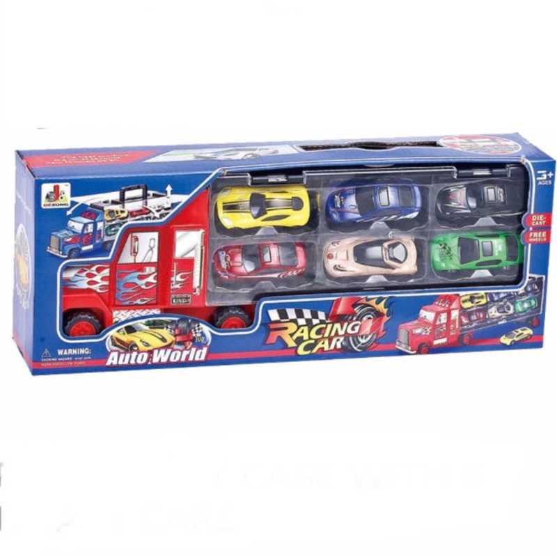 Auto World Truck Carry Case W D/C Cars