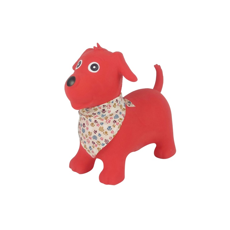 BOUNCY RIDER SNUGGLES THE DOG