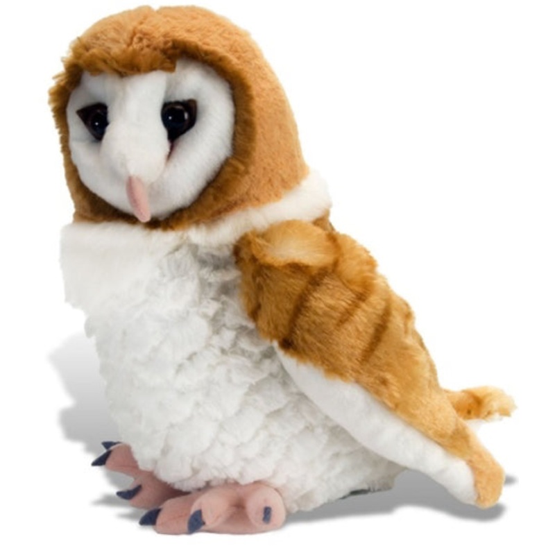 WILD PLUSH BARN OWL