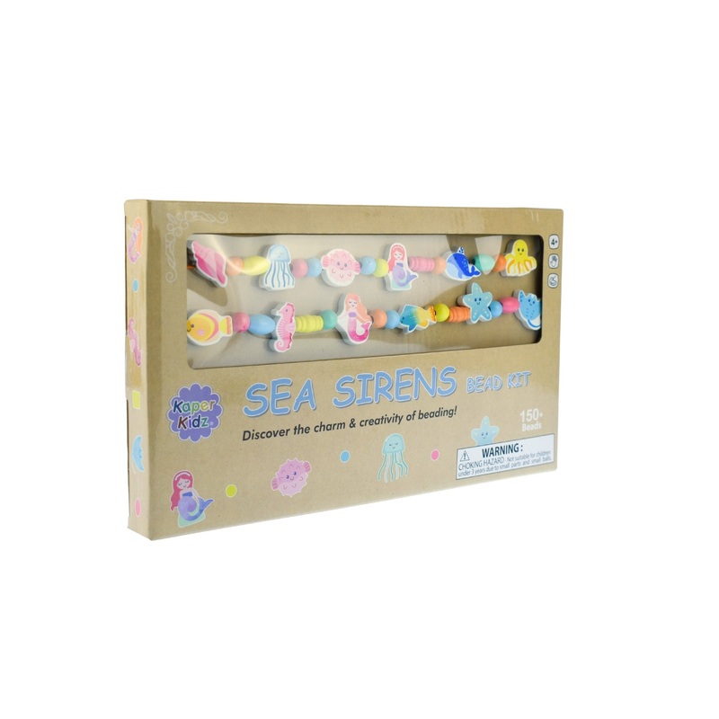 WOOD BEAD KIT SEA SIRENS